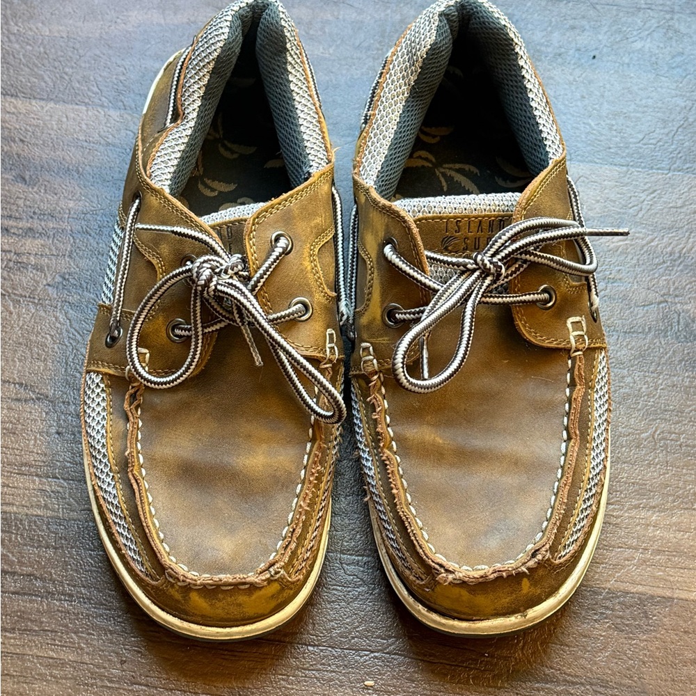 Boys's Brown Boat Shoes